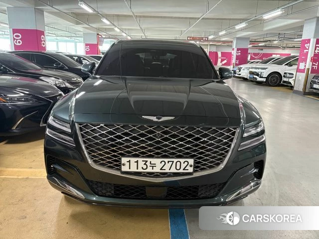 Genesis GV80 2020 Темно-зеленый из Кореи