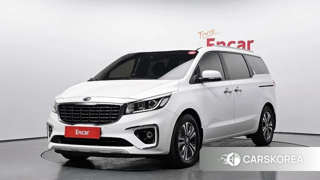 Kia The New Carnival 2018 Белый из Кореи