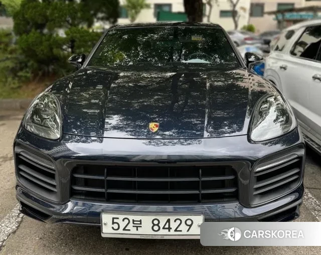 Porsche Cayenne (PO536) 2019 Синий из Кореи