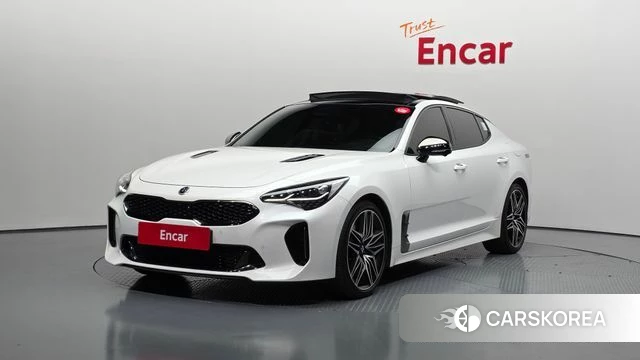 Kia Stinger Meister 2021 Белый из Кореи