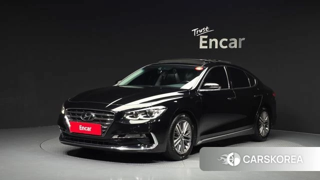 Hyundai Grandeur IG 2018 Черный из Кореи