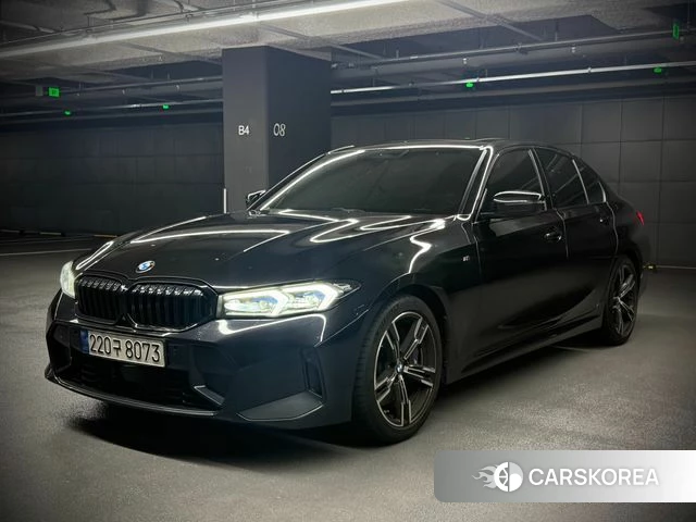 BMW 3 Series (G20) 2022 Черный из Кореи