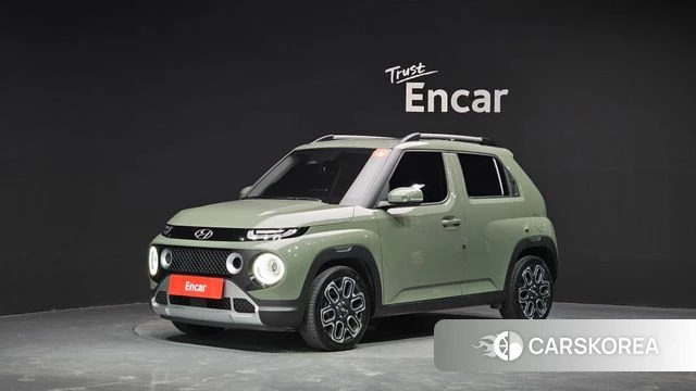 Hyundai Casper 2022 Зеленый из Кореи