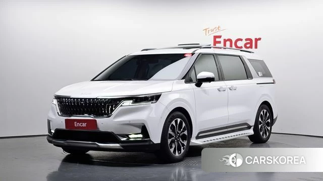 Kia Carnival 4th generation 2023 Белый из Кореи