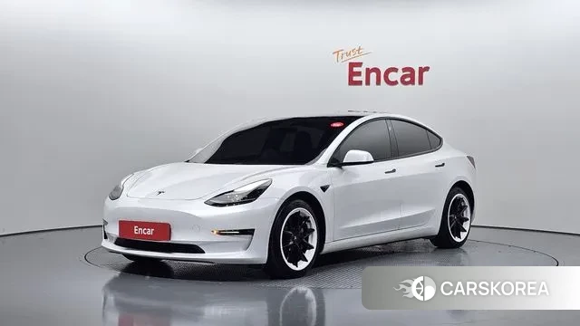 Tesla Model 3 2021 Белый из Кореи