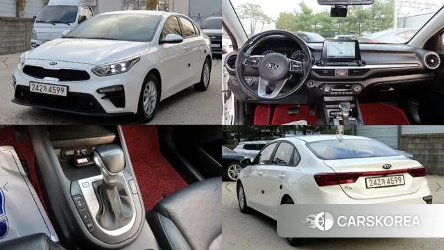 Kia Come New K3 2021 Белый из Кореи