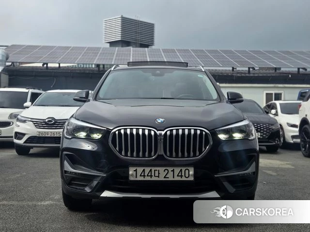 BMW X1 (F48) 2022 Черный из Кореи