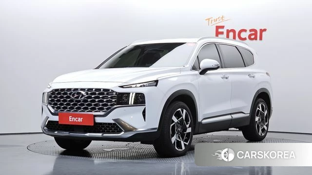 Hyundai The New Santa Fe 2021 Белый из Кореи