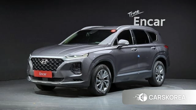 Hyundai Santa Fe TM 2018 Серый из Кореи