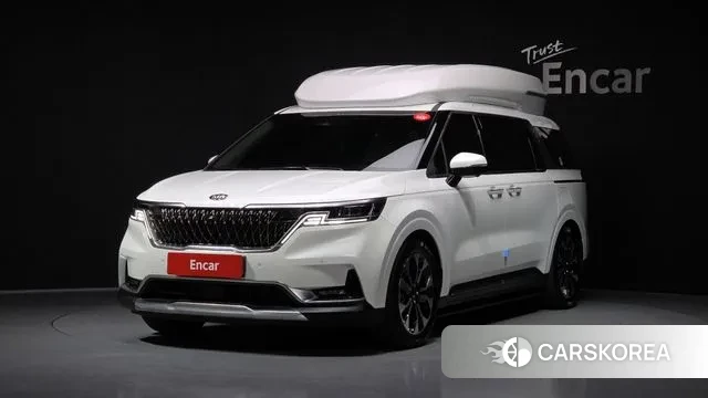 Kia Carnival 4th generation 2020 Белый из Кореи