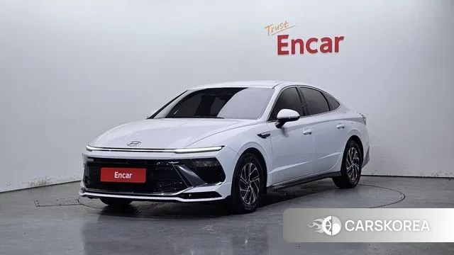 Hyundai Sonata D Edge Hybrid (DN8) 2023 Белый из Кореи