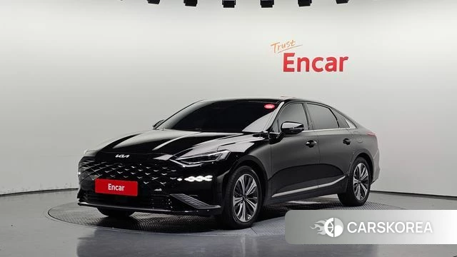 Kia K8 Hybrid 2023 Черный из Кореи