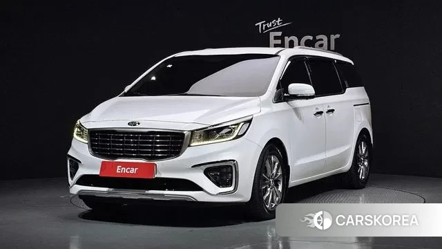Kia The New Carnival 2019 Белый из Кореи