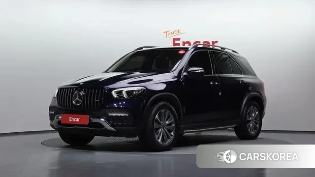 Mercedes-Benz GLE-Class W167 2021 Синий из Кореи