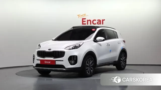 Kia Sportage 4th Generation 2018 Белый из Кореи