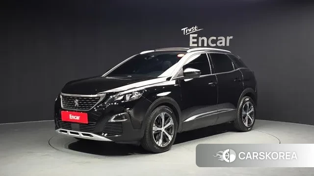 Peugeot 3008 second generation 2019 Черный из Кореи