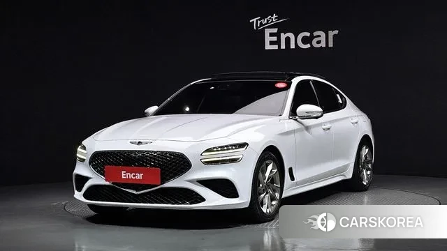 Genesis The New G70 2022 Белый из Кореи