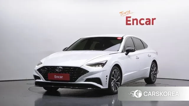 Hyundai Sonata (DN8) 2021 Белый из Кореи