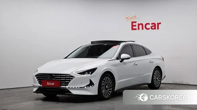 Hyundai Sonata Hybrid (DN8) 2023 Белый из Кореи
