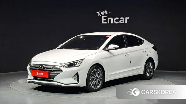 Hyundai The New Avante AD 2019 Белый из Кореи