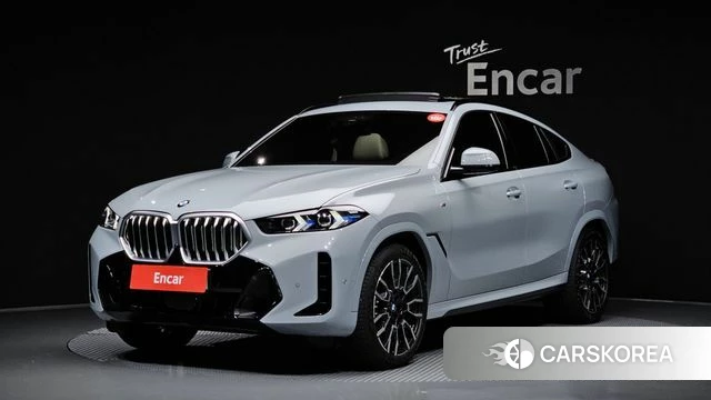 BMW X6 (G06) 2025 Серебристо-серый из Кореи