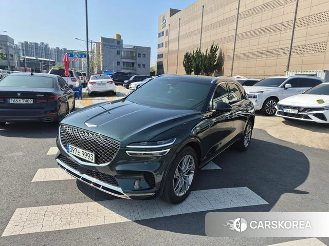 Genesis GV70 2021 Темно-зеленый из Кореи