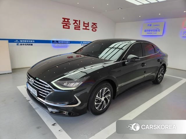 Hyundai Sonata Hybrid (DN8) 2023 Черный из Кореи