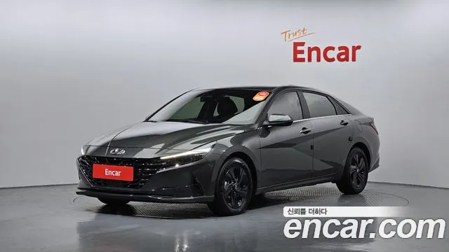 Hyundai Avante Hybrid (CN7) 2023 Серый из Кореи