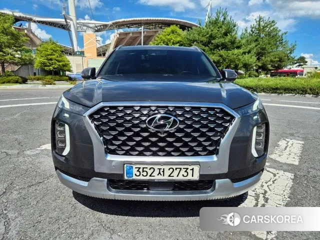 Hyundai Palisade 2020 Светло-зеленый из Кореи