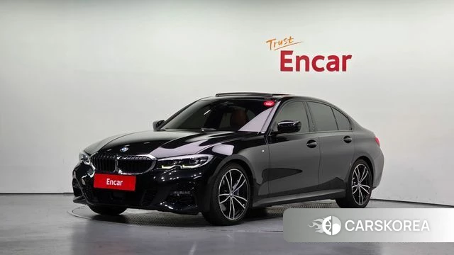 BMW 3 Series (G20) 2022 Черный из Кореи