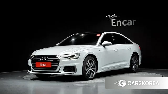 Audi A6 (C8) 2022 Белый из Кореи