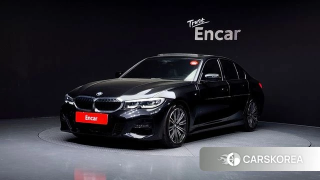 BMW 3 Series (G20) 2021 Черный из Кореи