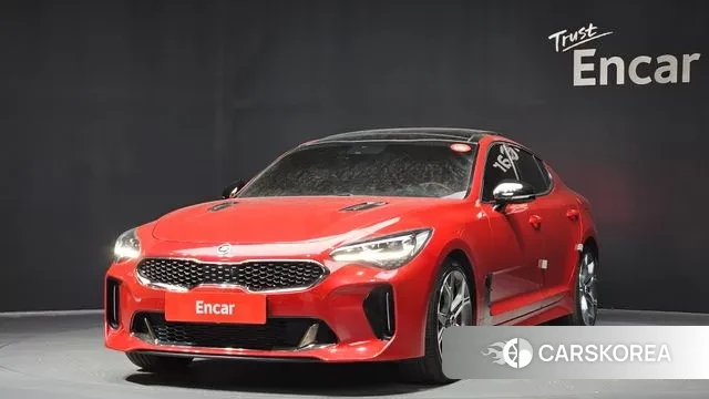 Kia Stinger 2019 Красный из Кореи