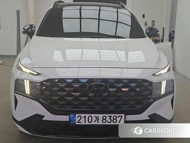 Hyundai The New Santa Fe 2021 Белый из Кореи