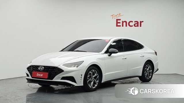 Hyundai Sonata (DN8) 2022 Белый из Кореи