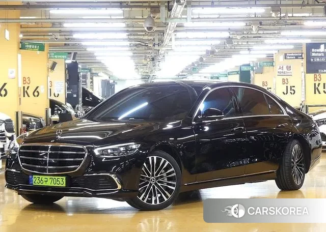 Mercedes-Benz S-Class W223 2024 Черный из Кореи