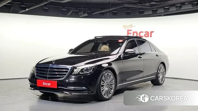 Mercedes-Benz S-Class W222 2019 Черный из Кореи