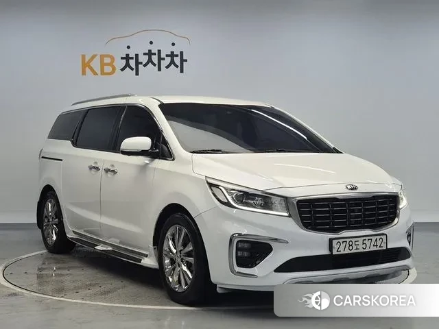 Kia The New Carnival 2020 Белый из Кореи