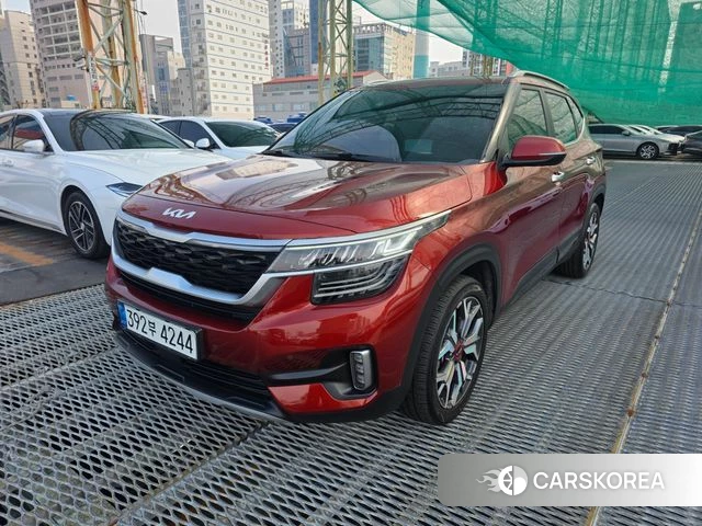 Kia Seltos 2022 Оранжевый из Кореи