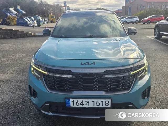 Kia The New Seltos 2023 Небесно-голубой из Кореи