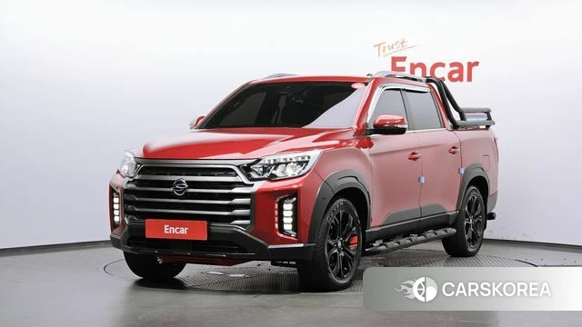 Ssangyong The New Rexton Sport 2022 Красный из Кореи