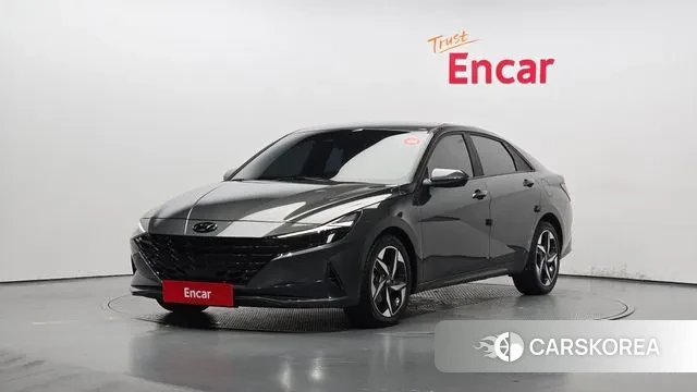 Hyundai Avante (CN7) 2021 Серый из Кореи