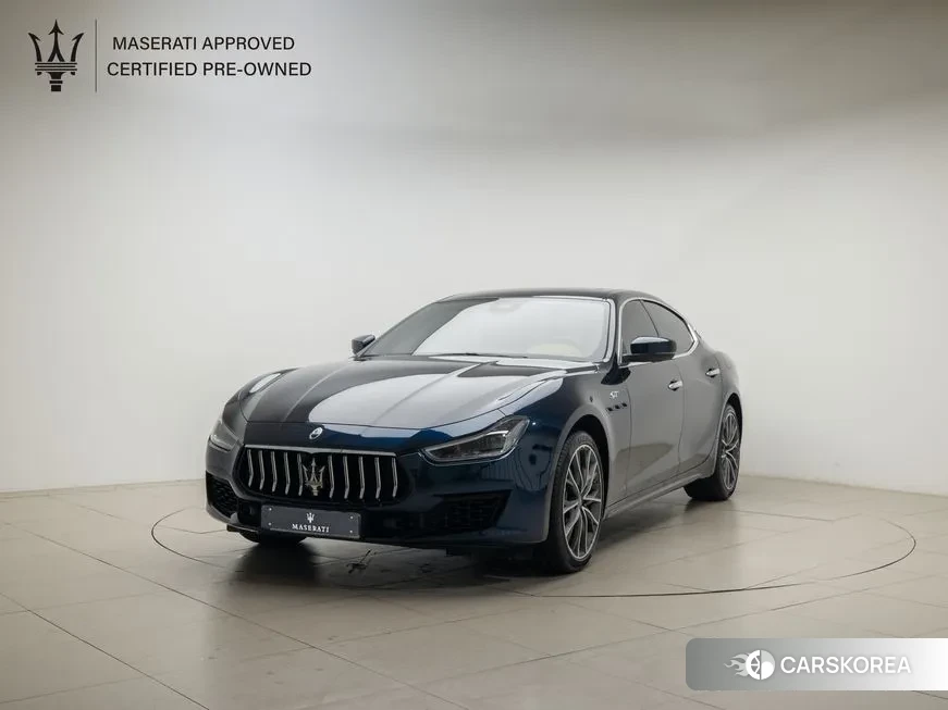 Maserati Ghibli 2023 Синий из Кореи