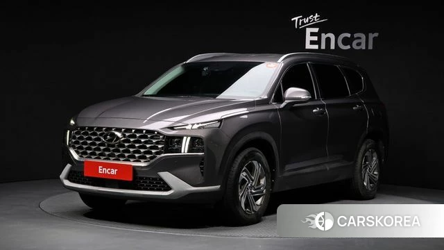 Hyundai The New Santa Fe 2022 Серый из Кореи