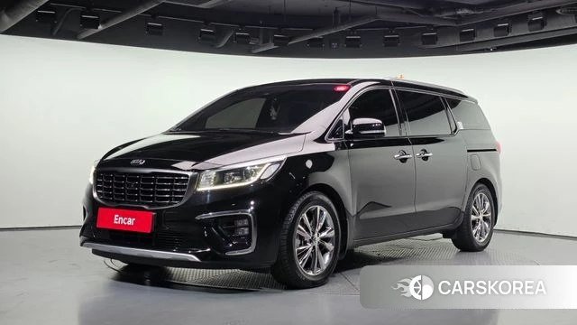 Kia The New Carnival 2018 Черный из Кореи