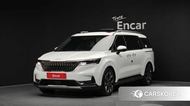Kia Carnival 4th generation 2023 Белый из Кореи