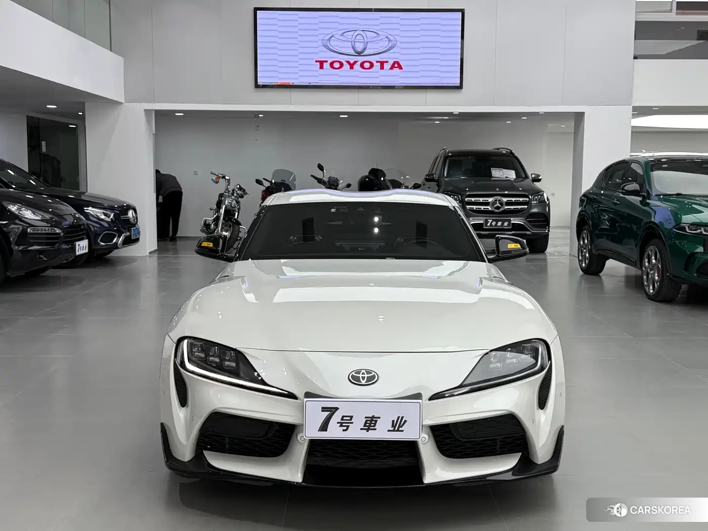 Toyota Supra 2022 Белый из Китая
