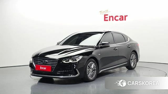 Hyundai Grandeur IG Hybrid 2018 Черный из Кореи