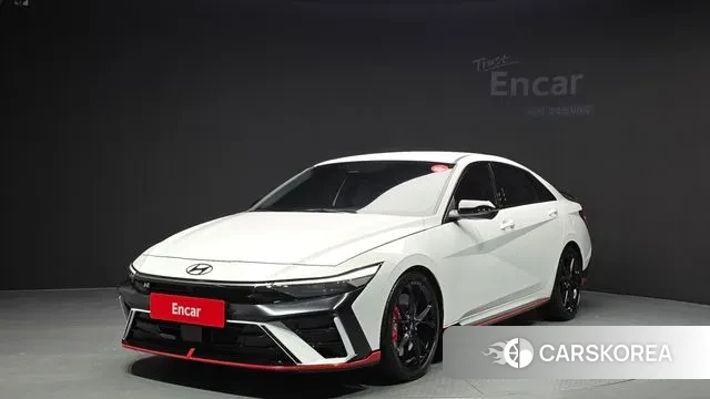 Hyundai The New Avante (CN7) 2024 Белый из Кореи