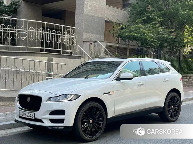 Jaguar F-PACE 2018 Белый из Кореи